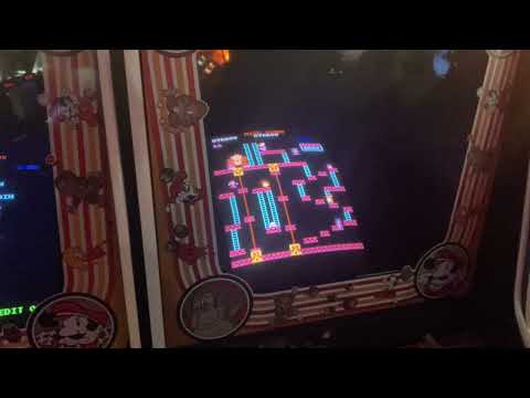Donkey Kong 150500 points at Arcade Club Bury 