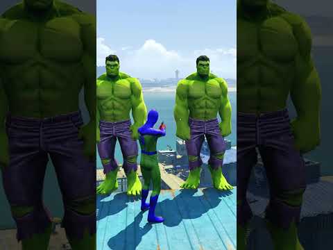 Spiderman Ragdolls | Jumps / Fails GTA 5 ep.01 #shorts