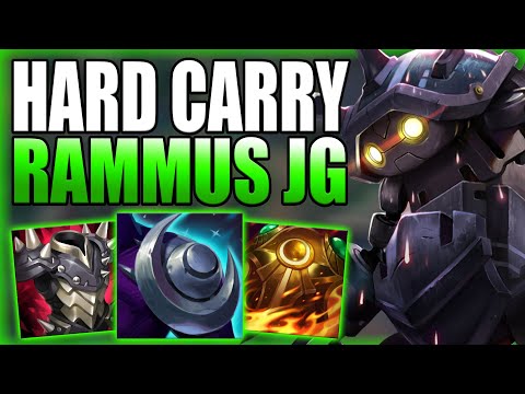 THIS IS HOW RAMMUS JUNGLE CAN HARD CARRY YOUR SOLO Q TEAMS! - Gameplay Guide League of Legends