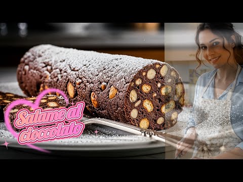 Delicious vegan chocolate salami: quick and easy recipe!