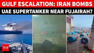 Iran Attacks UAE's Giant Oil Ship After Bombing Tanker Off Qatar? Dramatic Claim Amid Hormuz Fire
