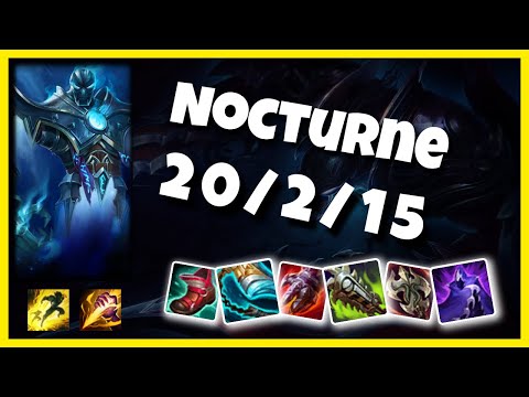 Nocturne vs Jarvan IV NA Challenger JUNGLE (20/2/15) - v11.4