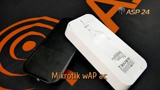 Mikrotik wAP ac (RBwAPG-5HacT2HnD) - відео 1