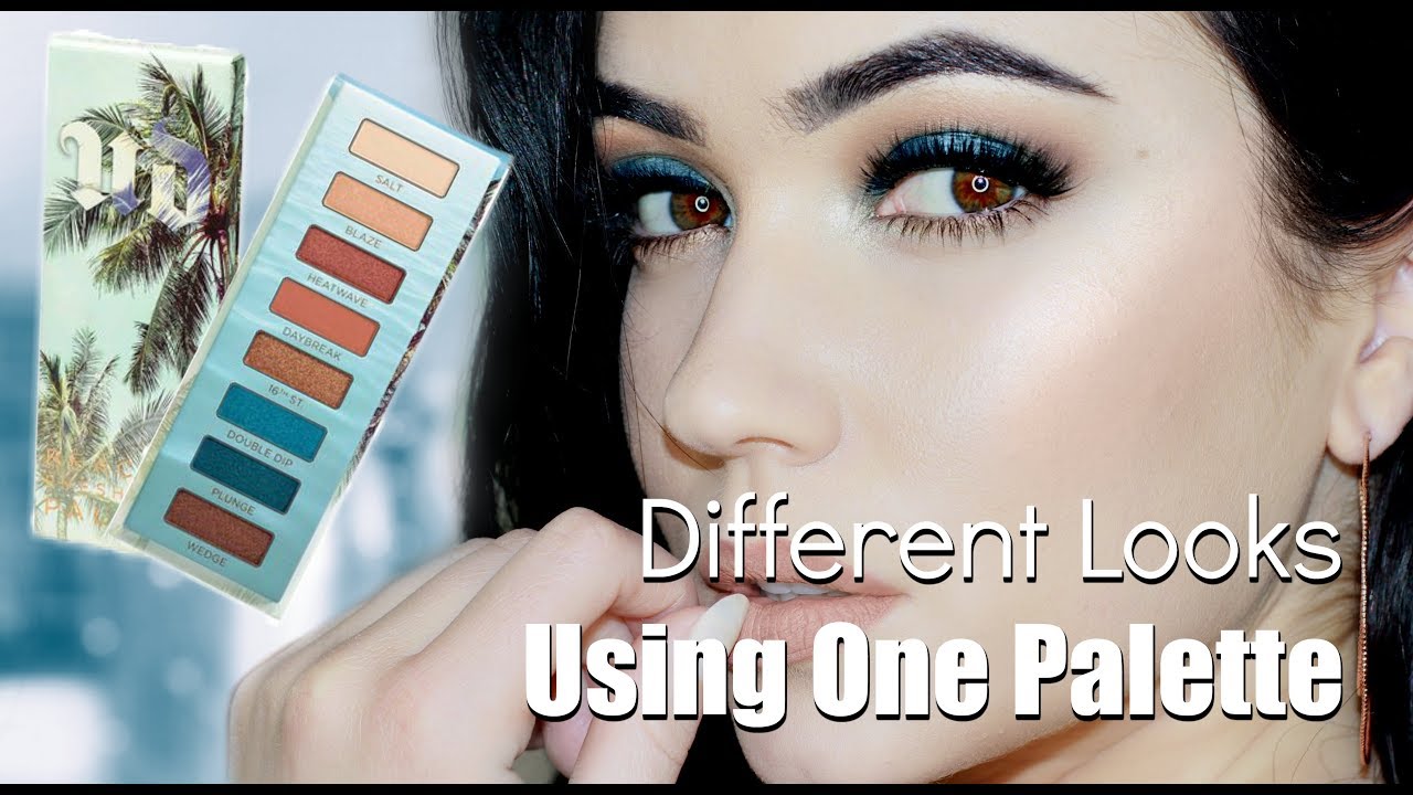 Eye Makeup Tutorial | 1 Palette 2 Looks | Urban Decay Beached Eyeshadow Palette