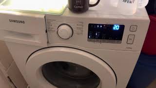 How to unlock Samsung washing machine door | How to reset Samsung washing machine