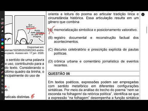 Prova de Língua Portuguesa da banca Instituto Verbena Ensino Superior - Valparaiso de Goiás. 