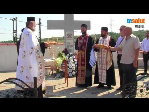 Sfintirea Monumentului Eroilor din Satul Cozmesti, Comuna Cozmesti, Judetul Vaslui