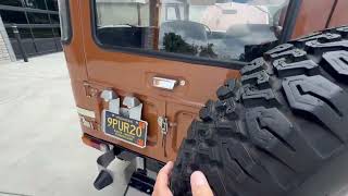 1974 Toyota Land Cruiser FJ40 Door Functionality