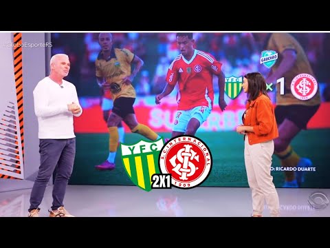 GLOBO ESPORTE RS INTER - INTER VAI COM RESERVAS E PERDE PARA O YPIRANGA PELO GAUCHÃO 2026