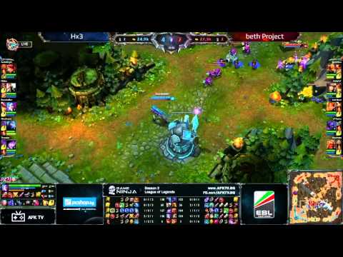 Game Ninja: LoL 5vs5 Hx3 vs beth Project