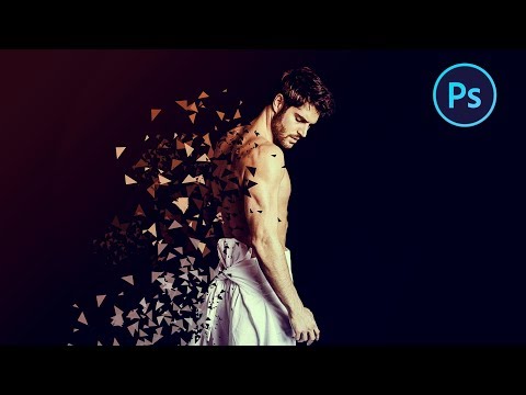 How to make particles effect in Photoshop (BOY)