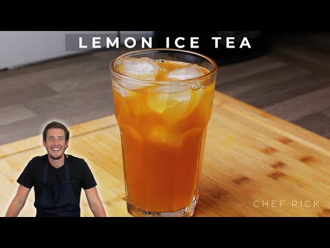 How to Make Lemon Iced Tea