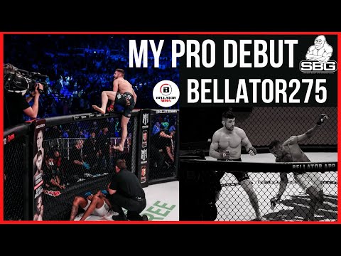 My Pro Debut Bellator275 Dublin Ireland