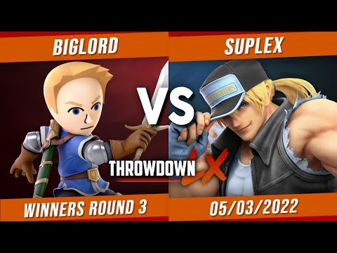 Throwdown LX #78 - BigLord (Mii Swordie) VS SupLex (Terry) - Winners Round 3
