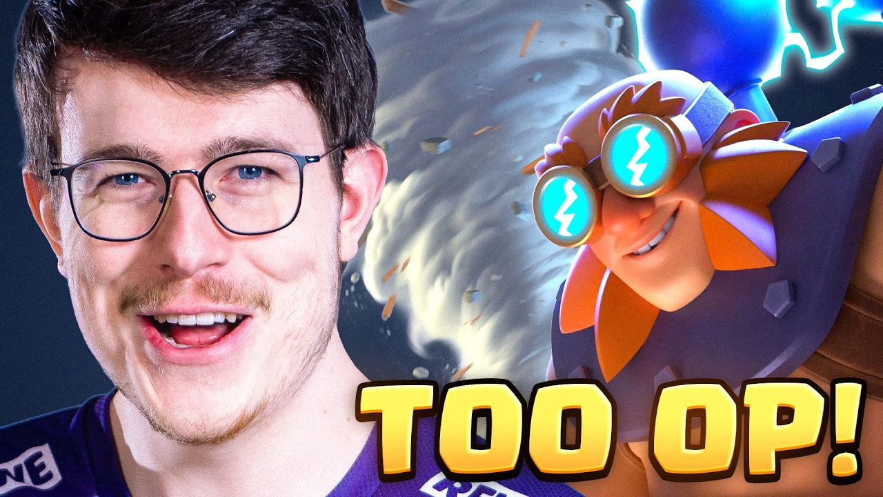 I STOLE the #1 Player's BROKEN Electro Giant Deck!