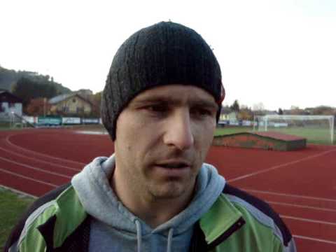 Oskar Drobne po tekmi z Aluminijem