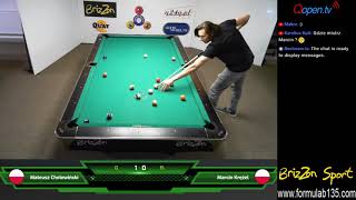 Marcin Krężel vs Mateusz Cholewiński - Turniej Formuła B 1-3-5 Standard Maj 2021- grupa A - klasa B