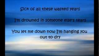 Wasted Years - Maroon 5 (with lyrics)