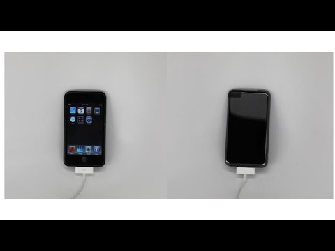Images show unreleased first-gen iPod touch prototype with glossy black design