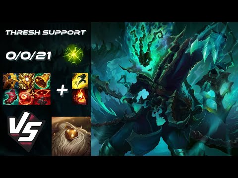 SUPPORT Thresh vs Bard - EU Challenger Patch 14.21