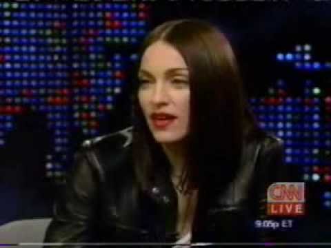 Madonna on Larry King Live 1999 part 1