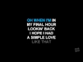 Simple Love in the style of Alison Krauss karaoke ...