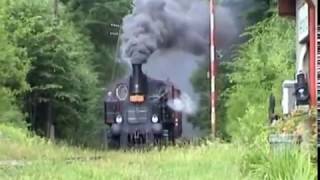 preview picture of video 'Sraz lokomotiv řady 310.0 v Lužné u Rakovníka/Meeting of steam locomotives class 310.0 in Lužná'