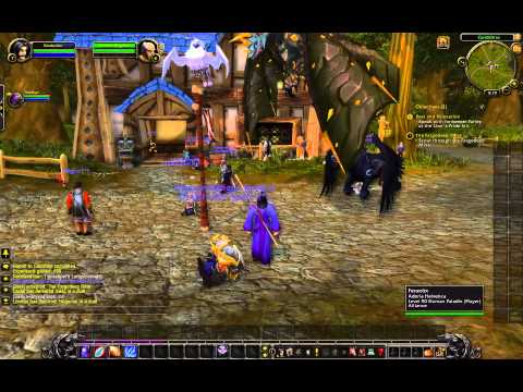 Lets play WOW (world of warcraft) with graysniper360 part 1 noobtastic fun
