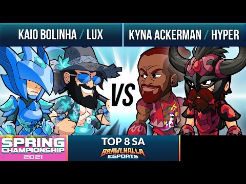 Kaio Bolinha & Lux vs Kyna Ackerman & Hyper - Top 8 - Spring Championship 2021 - SA 2v2