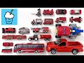 Red car vehicles collection tomica siku トミカ transformers bus pickup truck metro taxi