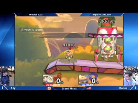Impulse 2013 - Ally vs Dabuz - Grand Finals - SSBB