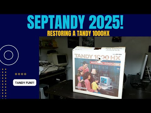 Tandy 1000HX Restoration