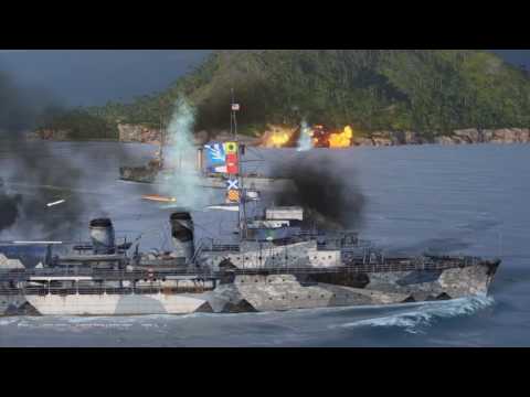 World of Warships French Cruisers - Tier 1 Bougainville
