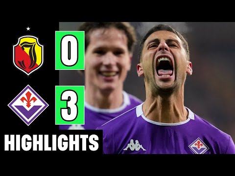 Jagiellonia Białystok vs Fiorentina 0-3 | Highlights | Mandragora Freekick Goal | Conference League