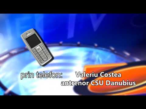 ȘTIRE ETV/ 13.11.2017  - CSU DANUBIUS A SUFERIT O NOUĂ ÎNFRÂNGERE ÎN DEPLASARE