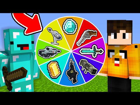 TimmyAndEric - The Roulette of Weapons in Minecraft!