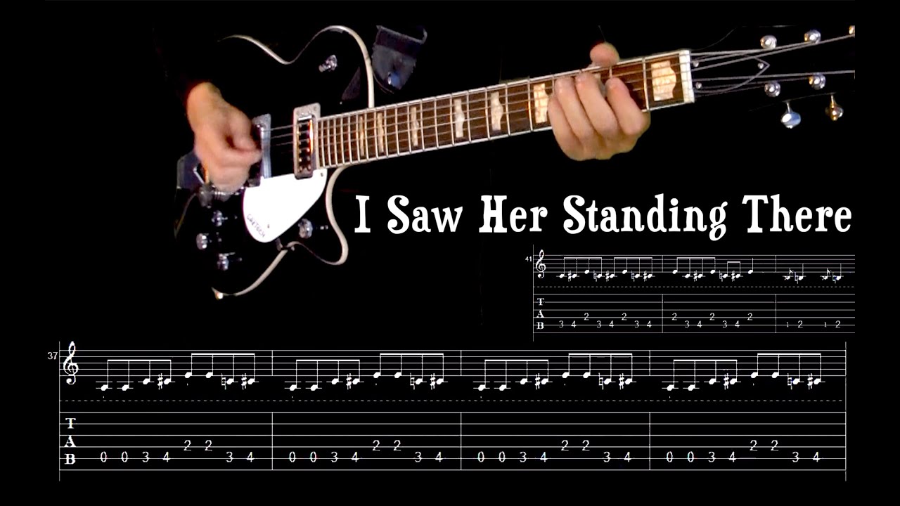 I Saw Her Standing There | Guitar Tab and Cover