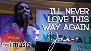 Jona - I&#39;ll Never Love This Way Again (Album Launch)