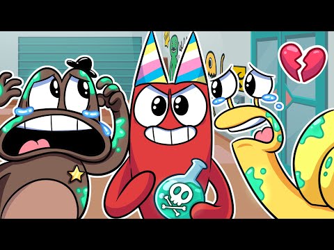 Sheriff and Slow Seline BACKSTORY?! Garten of Banban 2 Animation