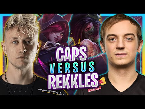 FNC REKKLES vs G2 CAPS! | FNC Rekkles Plays Xayah ADC vs G2 Caps Akali!  Season 2023