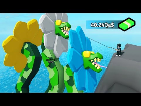 I CAUGHT BLOOMING HYDRA! 1 in 3.54B! (Go Fishing) | Roblox
