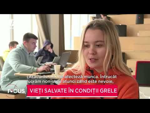 Vieți salvate la lumina lanternei în Ucraina