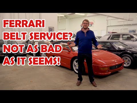 Ferrari Belt Service? Not as Bad as it Seems! - Marshall Goldman Motor Sales