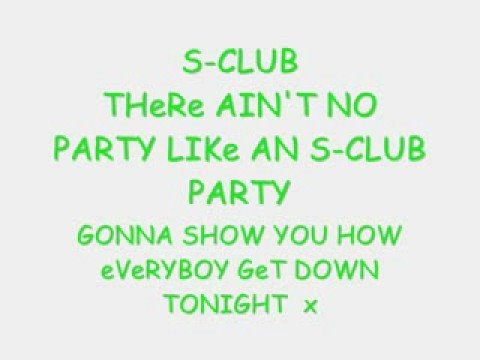 download lagu mp3 mp4 S Club 7 Party Lyrics, download lagu S Club 7 Party Lyrics gratis, unduh video klip S Club 7 Party Lyrics