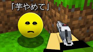 マインクラフトでベリティを銃で撃ったら..