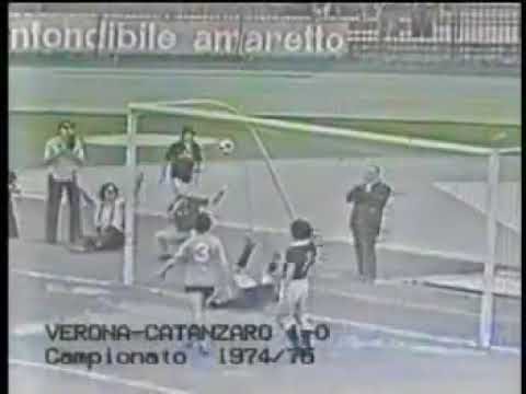 Verona - Catanzaro 1-0 - Serie B 1974-75 - 37a giornata