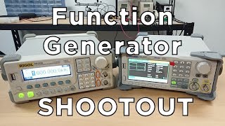 Rigol DS1022 vs Siglent SDG1032X - Function Generator Shootout