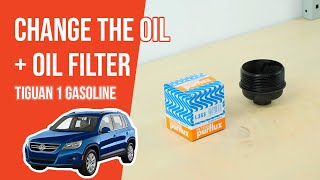 Youtube thumbnail of video "Change the oil and the oil filter Tiguan mk1 1.4 TSI 🛢"