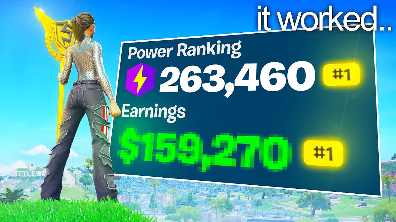 I Mastered Fortnite Competitive in 10 Days