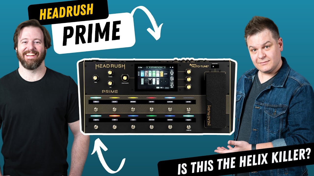 Headrush Prime First Look! // Amp cloning and modeling in one very convenient modeling unit